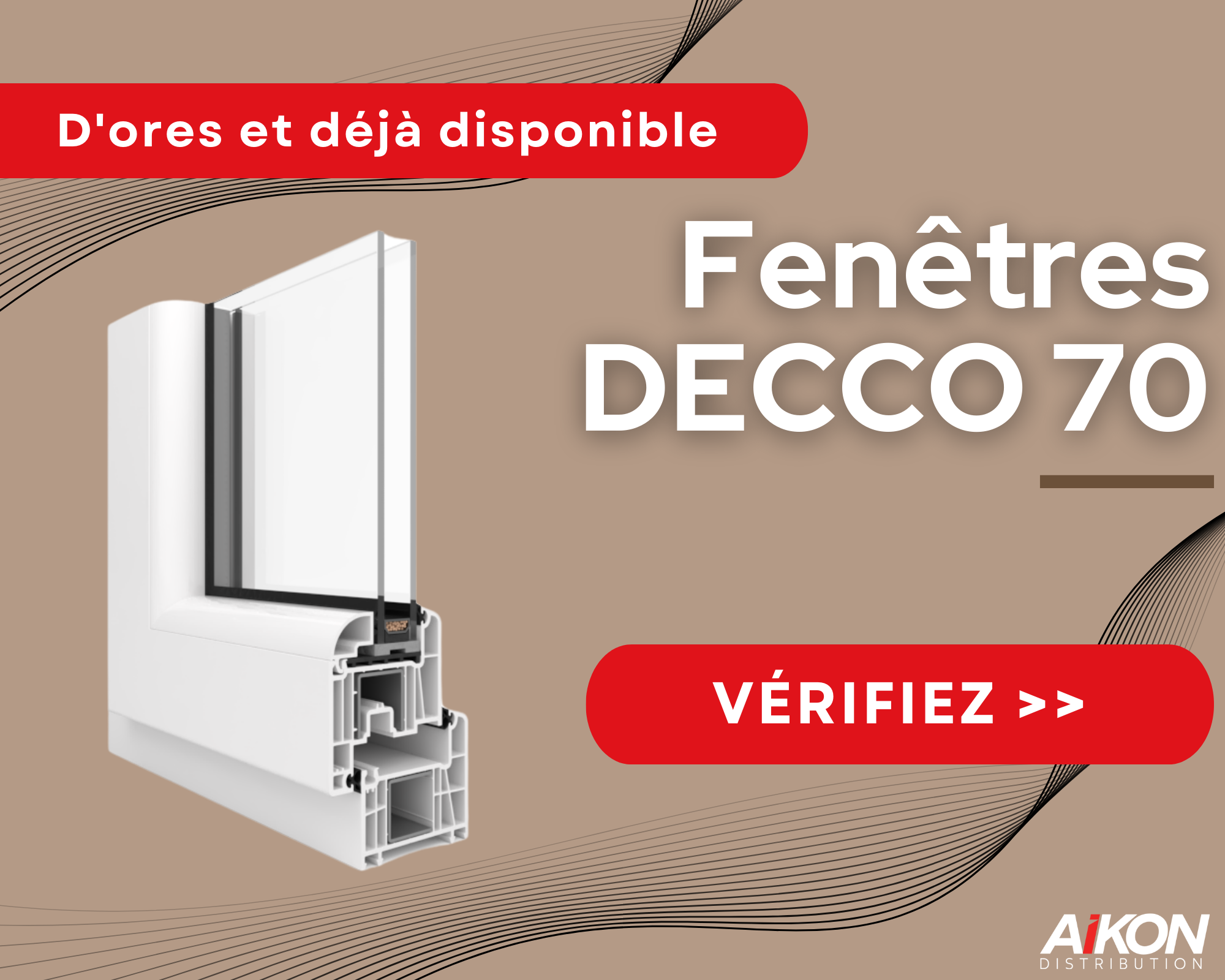 Les fenêtres Decco 70