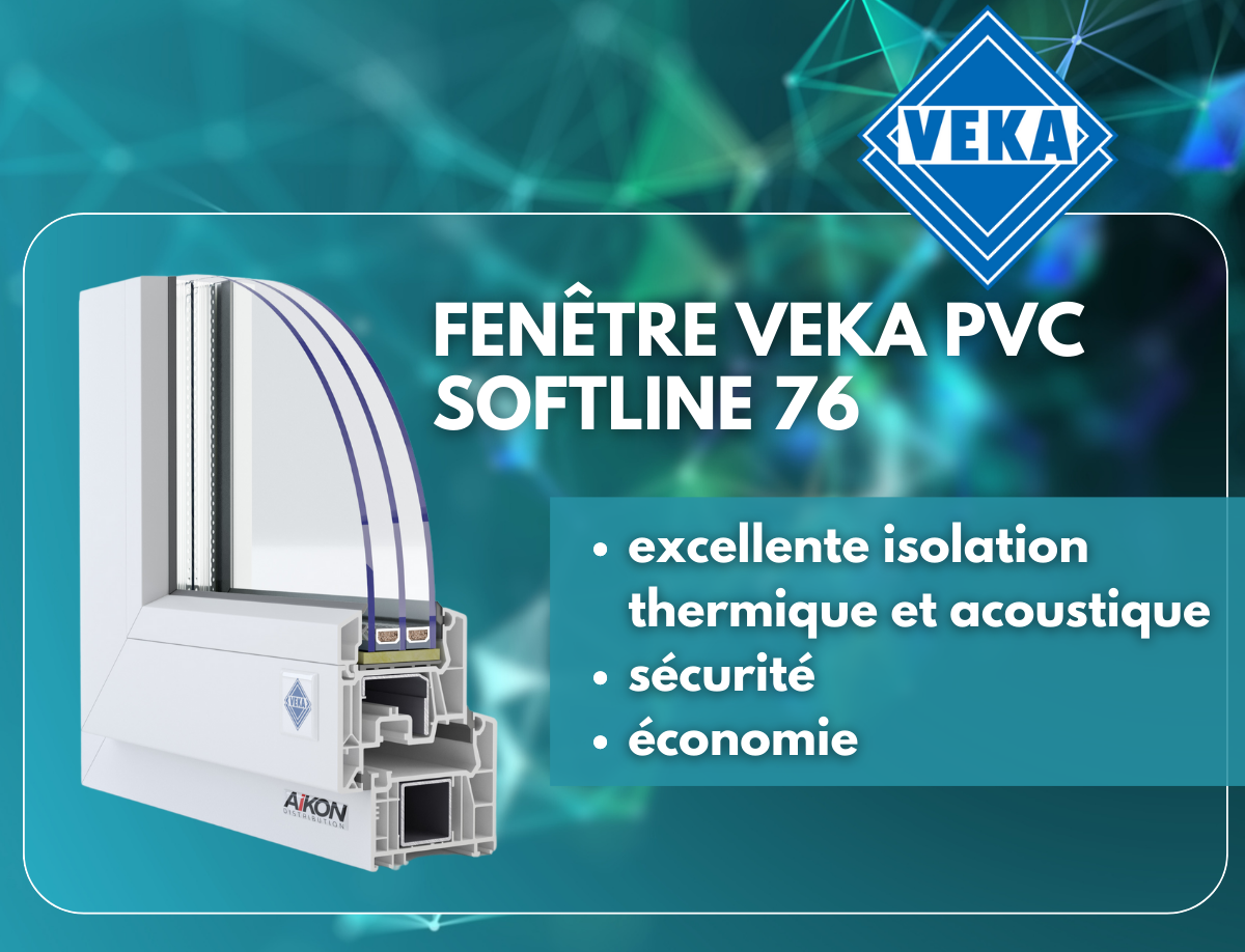 fenêtres Veka Softline 76